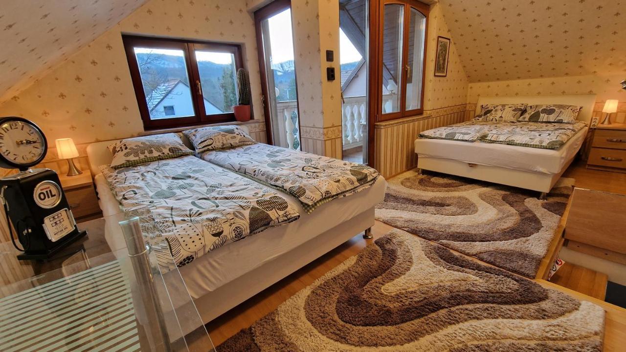 Pilis Hills View Deluxe House With Pool & Ac Near Bp Pilisszentivan Exterior foto